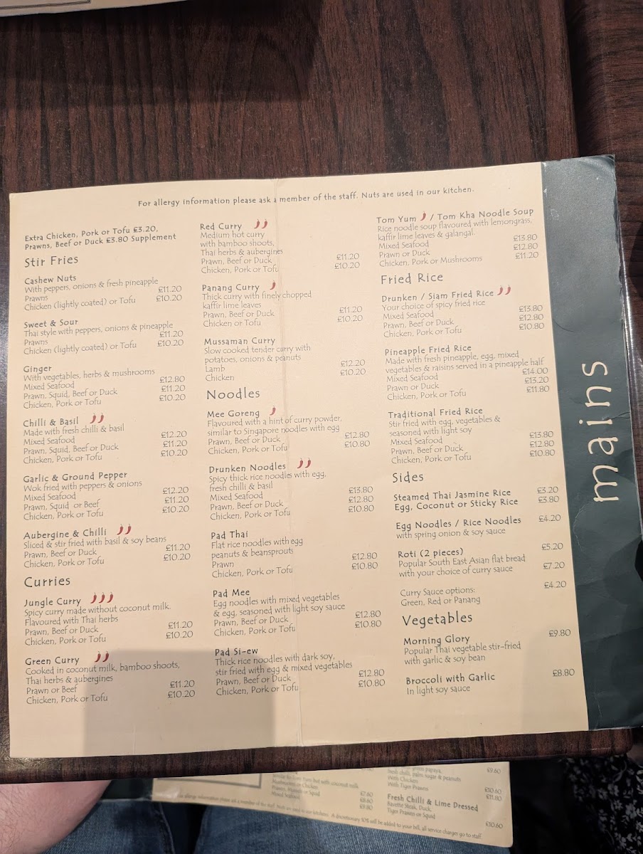 Siam Central Menu - Image 6
